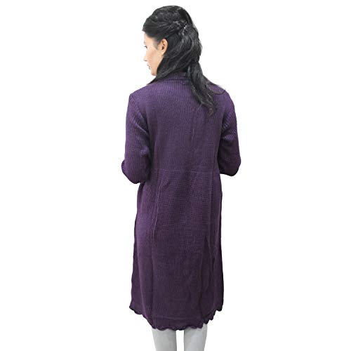 Image of Matelco Women's Wool Round Neck Cardigan