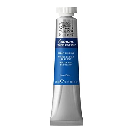 Winsor & Newton Cotman - Tubo Acuarela, 21 Ml, Tono Azul Cobalto