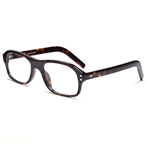 Image of Kingsmen Cosplay Eyeglasses Frame Square Handmade Acetate Glasses