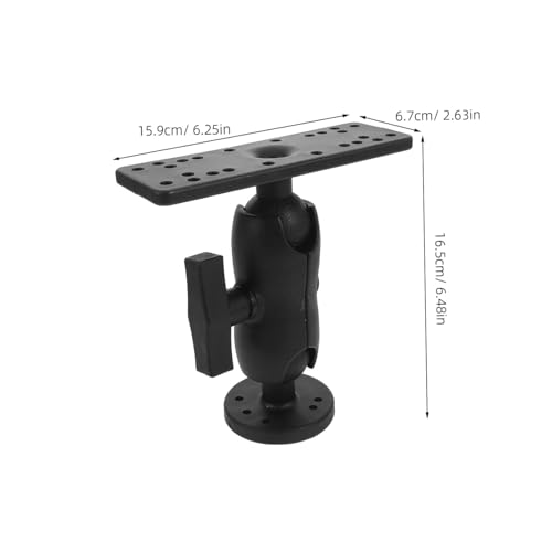 Support de sondeur de bateau réglable rotatif pour kayak de chasse - 2