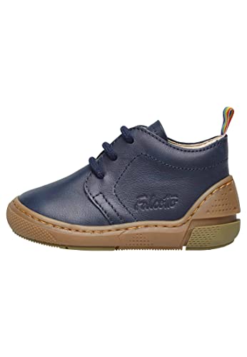 Chaussures lacées en cuir souple bébé garçon fille Falcotto