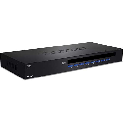 StarTech -SV411KUSB - Kit Commutateur KVM USB 4 Ports avec audio et cables - Noir