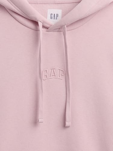Image of Gap Men Printed Cotton Blend Relaxed Fit Full Sleeve Hoodie
