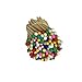 Colored Matches, 3 Inches, 100 per Bundle, 18 Color Options (Confetti)