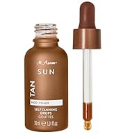 M. Asam SUN Self Tanning Drops (30ml) - Self Tanning Drops Für Natürliche Bräunung, Selbstbräuner Gesicht Mit Gleichmäßigem Teint, Tan Drops Für Individuellen Glow Ohne Streifen