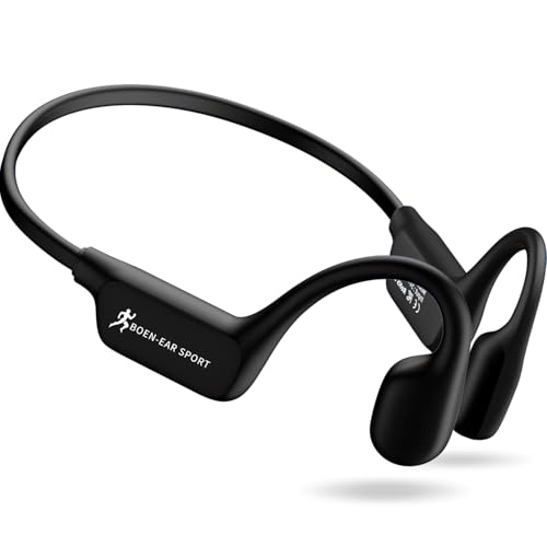 Jutaruoo 骨伝導イヤホン Bluetooth 5.4+EDRスポーツ搭載 ヘッドホン【驚異の15時間再生】 オープンン 12x17mm大口径ドライバー 28g極軽量設計 IPX6防水 AAC/ENC通話ノイズリダクキッド Type-C急速充電 技適認証 ランニング/サイクリング/ワーク/通勤 通学(ブラック)