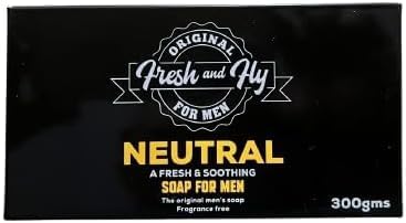 Fresh and Fly Men's Soap Bar for Face Body, Hair 300g, 4X Bigger 4X Longer, Handmade, Natural Soap Bar, Organic, Moisturizing
