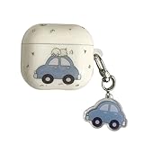 SCQYCWA Earbuds for Airpods 4 Case,Fashion Cute Fun Animal Pattern Design Shiny Protective Headphones Cover Sell for Girls Boys (Dog)