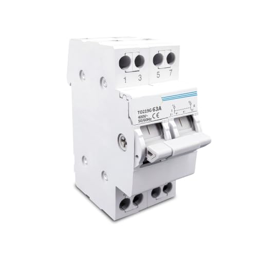Disyuntor 2P 40A de transferencia manual con interruptor de enclavamiento 2
