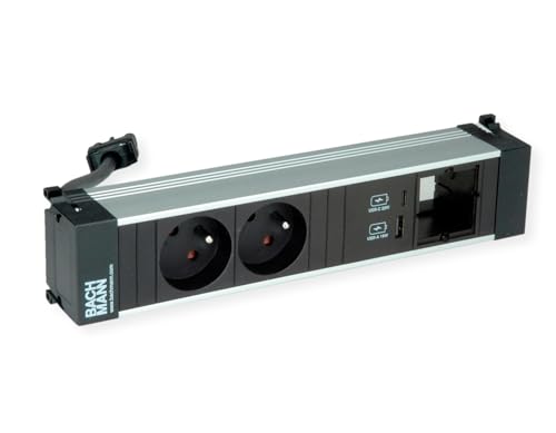 BACHMANN Power Frame M 2xUTE 1xCM 1xUSB A/C 22W 0.2m GST18