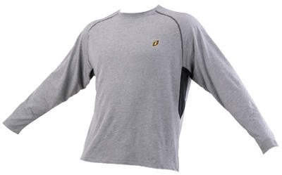 Ironclad Adt-2030-xxl Dri-t Long Sleeve Shirt, Concrete, Xxl