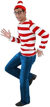 Seaehey Rood wit gestreept T-shirt met lange mouwen Seaehey Rood wit gestreept T-shirt met lange mouwen