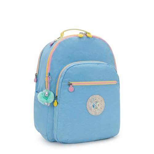 Image of Kipling Women's Seoul Extra Large 17 inch Laptop Backpack, Durable, Roomy with Padded Shoulder Straps, Built-In Protective Sleeve