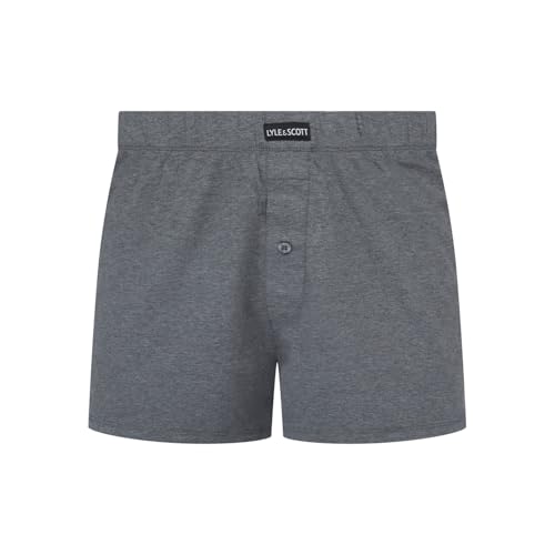 Bóxers de algodón transpirable Lyle & Scott Temi para evitar rozaduras masculinas 3