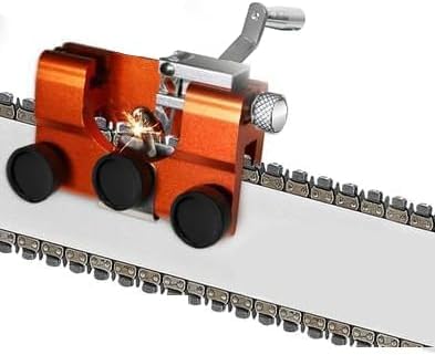 Outil d'affûtage de tronçonneuse portable Timberline contre les chaînes usées