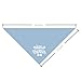 Little Brother Dog Bandana, Pet Dog Gender Revealing Triangle Scarf, Dog Bandana for Small Medium Large Dog, Light Blue Dog Bandana, Gift for Dog Lover, Funny Cute Dog Bandana (A63)