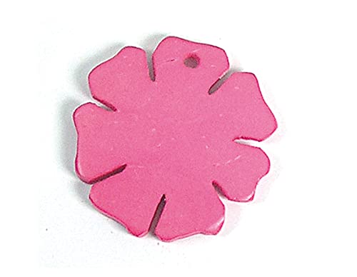 Pendentif en bois marguerite rose INNSPIRO pour customiser vos accessoires