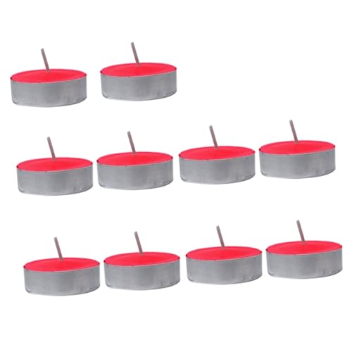 Alipis 10 Pezzi Lumini Profumati Piccoli Per Feste e Matrimoni Senza Abbagliamento Risparmio Energetico