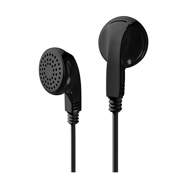 Maeline-Bulk-Earphones-with-35-mm-Headphone-Plug-1000-Pack-Black Maeline Bulk Earphones with 3.5 mm Headphone Plug - 1000 Pack Wholesale Bundle - Black