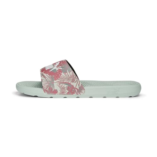 PUMA Damen Cool Cat 2.0 WNS Flower Power Sandal, Loveable White-Minty...