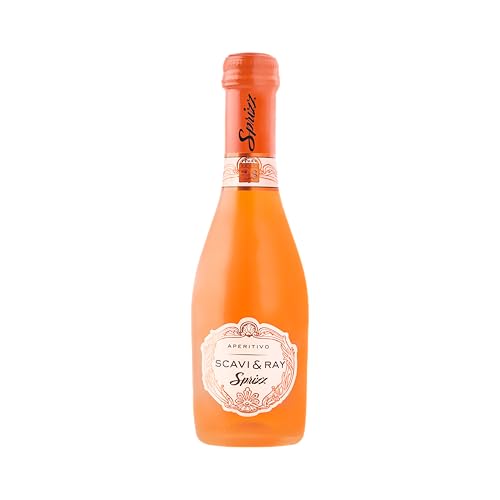 SCAVI & RAY Sprizz Aperitivo Piccolo – 24 x 0,2l italienischer Cocktail mit spritziger Grapefruit & Blutorange, 5,5% Vol. Alkohol – perfekt für unterwegs & kleine Genussmomente