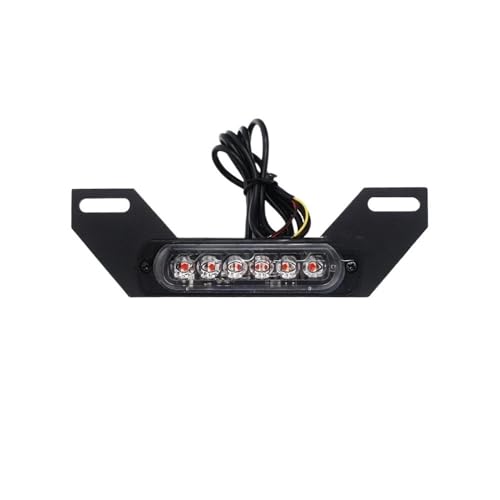 Feu arrière LED B6 moto pour remplacer un éclairage de plaque défectueux