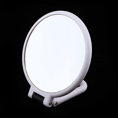 Miroir à main double face de haute précision en verre résistant