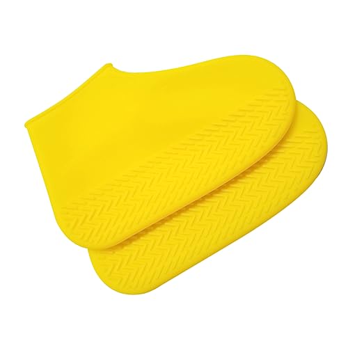 Cubres zapatos antideslizantes DOITOOL 3 piezas amarillos miniatura 4