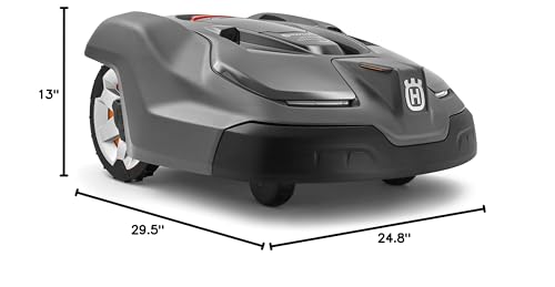 Husqvarna Automower 450XH Robotic Lawn Mower with GPS Assisted Navigation, Automatic Self Installation and Ultra-Quiet Smart Mowing Technology for Medium to Large Yards (1.25 Acre) - Image 7