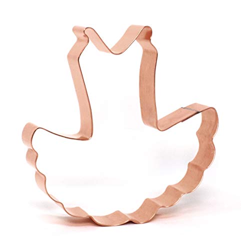 The Fussy Pup Ballerina Tutu Cookie Cutter 4.5 Inch