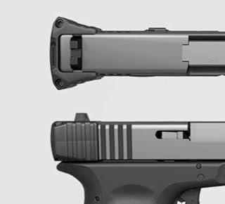 Recover Tactical Slide Rack Assist Compatible with The Glock - No Modifications to Your Pistol Required - Get Extra Grip While Racking The Slide (Glock 17/19/22/23/24/35)