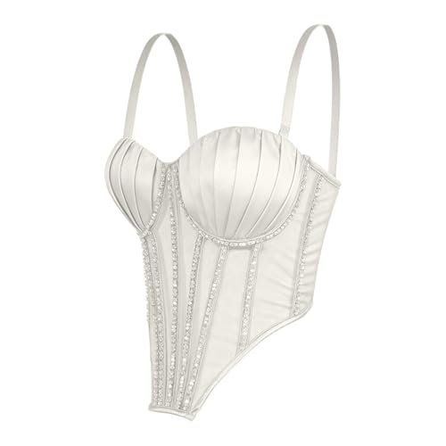 Bustier d'extérieur chic avec coques intégrées idéal pour vos soirées d'été et festivals - 2