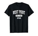Photo Gallery west point utah ut vintage sports consolidato design maglietta Photo Gallery west point utah ut vintage sports consolidato design maglietta