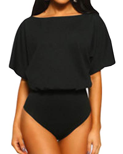 Amazon.com: LINMON Womens Slash Neck Short Sleeve/Long Sleeve T