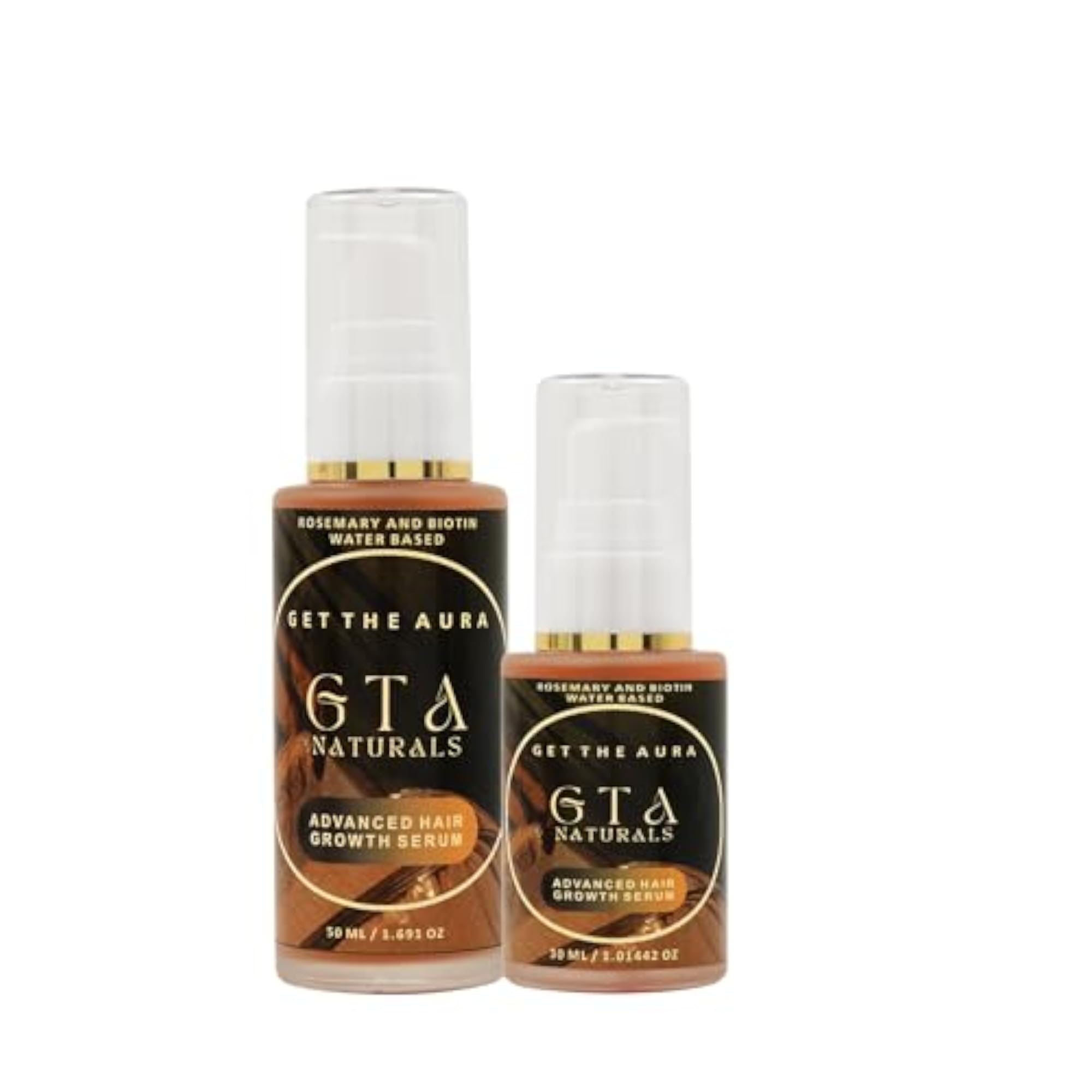 Advanced Hair Growth Serum Combo Pack, Non-Sticky Formula