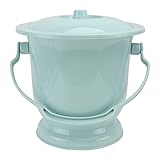 Cabilock Portable Toilet Urinal Spittoon Chamber Pot Potty Plastics Bedpan Urine Bucket Bottle with...
