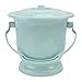 Cabilock Portable Toilet Urinal Spittoon Chamber Pot Potty Plastics Bedpan Urine Bucket Bottle with Lid for Household Adults Child Pregnant (Sky- Blue)
