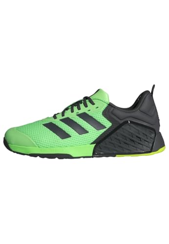 adidas Unisex Zapatilla de Training Dropset 3, Lime Burst/Carbon/Lucid Lemon, 38