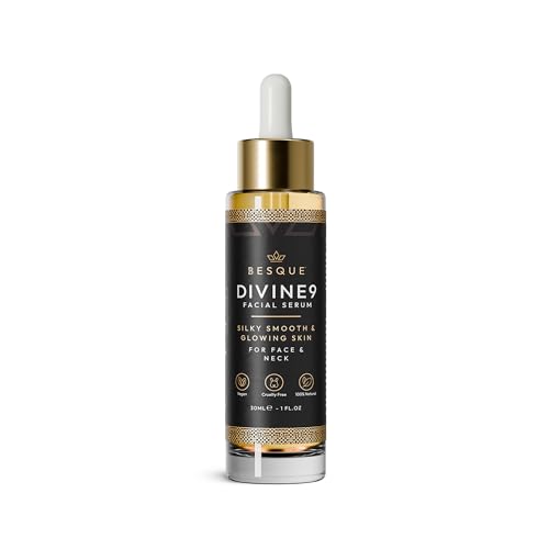 Besque DIVINE9 Facial Serum - Hydrating Face Serum for All Skin - 1 FL OZ