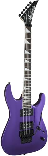 Image of Jackson JS Series Dinky Arch Top JS32 DKA Electric Guitar - Pavo Purple Bundle with Cable, Tuner, Strap, Picks, and Austin Bazaar Instructional DVD