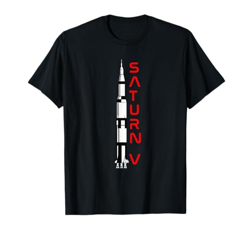 Apollo Saturn V Mond Rakete T-Shirt
