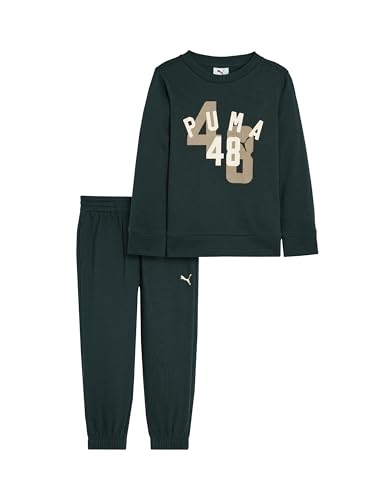 Ensemble PUMA garçon avec sweat polaire et jogger assorti pour le sport