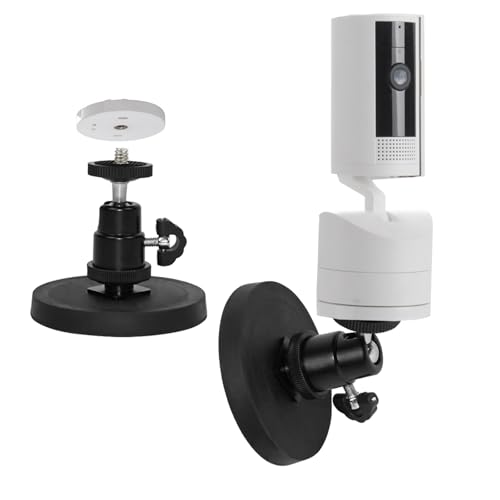 Magnetic Camera Mount Only Compatible with Ring Pan-Tilt Indoor Cam (2024 Release),Adjustable Camera Holder Bracket Mount No Drill,Magnetic Bracket Wall Mount for Metal Surface