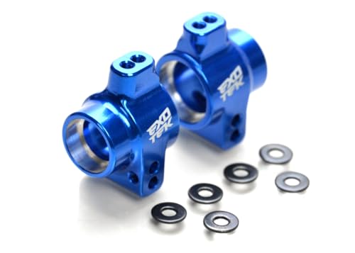 EXOTEK RACING LLC Rear RC Hub Set 7075 Alloy Team Associated