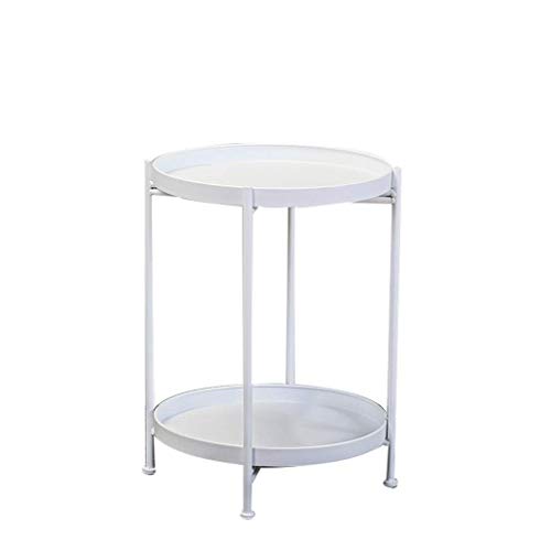 HTL Storage Table Double Flower Stand Metal with Armrests Coffee Table HTL Storage Table Double Flower Stand Metal with Armrests Coffee Table