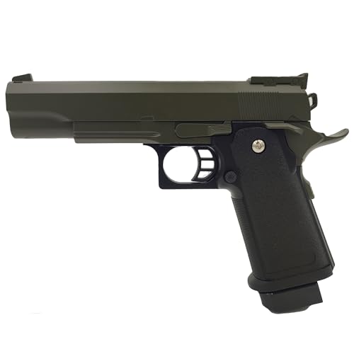 Saigo Defense Pistolet à Billes Airsoft/Hi-Capa à Ressort (Spring) Grand Modèle/Matière: Métal/Puissance 0.5 Joule