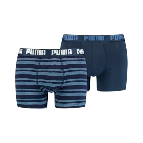 PUMA Men's Heritage Stripe Boxer Shorts Pack Cover