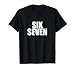 Fun Six Seven 6 7 Meme Design T-Shirt