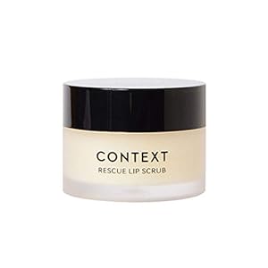 Context Skin Rescue Lip Scrub – sugar lip scrubs for nourishing essential lip care, Lip repair for soft lips, organic lip scrub, essential oils, ultra hydrating, lip moisturizer for very dry lips