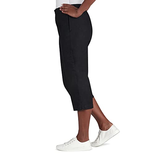Alfred Dunner Women's Relaxed Denim Capri4